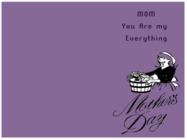 Stylish Printable Mothers Day Cards