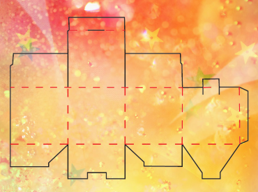 Christmas Paper Box Printable Crafts