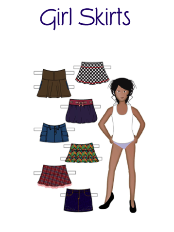 Printable Dress Up Paper Crafts