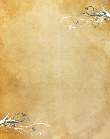 Brown Floral Paper Printable Crafts