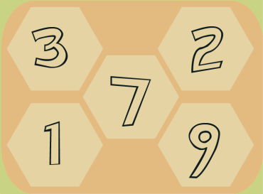 Orange Preschool Printable Number Lesson