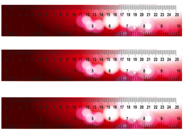 Red with White Dots Ruler Printable Crafts