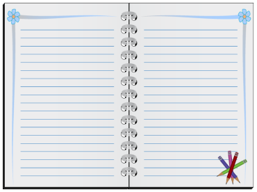 Printable Colorful Pencils Stationary