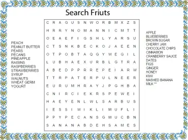 20 free printable word search puzzles