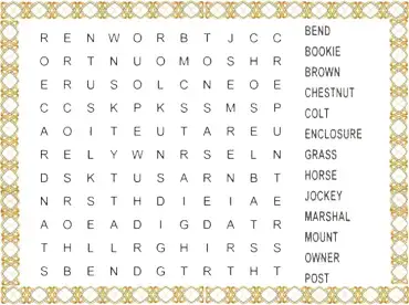 20 free printable word search puzzles